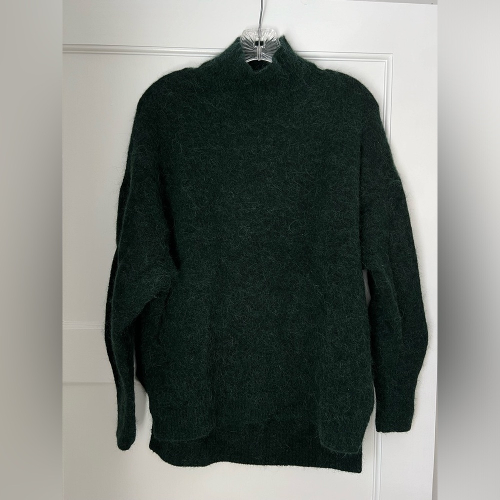 & Other Stories Oversized Mock Neck Sweater